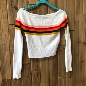 Lottie Moss cropped sweater